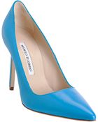 Manolo Blahnik Bb Pump - Lyst