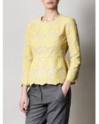 Stella McCartney Clarence Peplum Top - Lyst