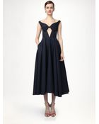Jil Sander Wool Dress - Lyst