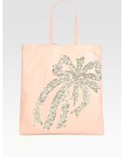RED Valentino Paillettes Tote - Lyst