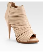 Givenchy Strappy Leather Platform Ankle Boots - Lyst