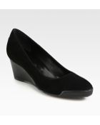 Tod's Suede Wedge - Lyst