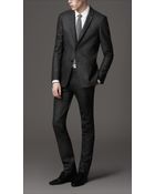 Burberry Slim Fit Virgin Wool Blend Suit - Lyst