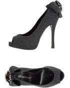 DSquared2 Courts With Open Toe - Lyst