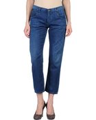 Goldsign Denim Trousers - Lyst