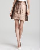 Marc By Marc Jacobs Skirt Verushka Lamé A Line - Lyst