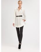 Donna Karan New York Cotton Boyfriend Shirt - Lyst