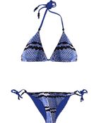 Just Cavalli Snakeprint Triangle Bikini - Lyst