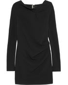 Roland Mouret Samiel Ruched Stretchcrepe Dress - Lyst