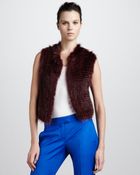 Theory Raccoon Vest Crimson - Lyst