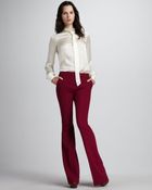 Rachel Zoe Hutton Flare Pants Magenta - Lyst
