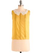 ModCloth Presh As A Daisy Top - Lyst