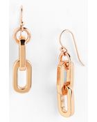 Marc By Marc Jacobs Mini Links Drop Earrings - Lyst