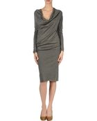 Donna Karan New York Short Dress - Lyst