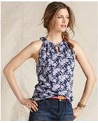Tommy Hilfiger Somers Sleeveless Printed Tank Top - Lyst