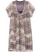 Isabel Marant Nesto Printed Silkgeorgette Dress - Lyst