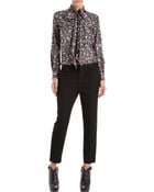 Marc Jacobs Paisley Long Sleeve Blouse - Lyst