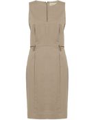 MICHAEL Michael Kors Utility Pencil Dress - Lyst