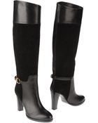 Ralph Lauren Collection High Heeled Boots - Lyst