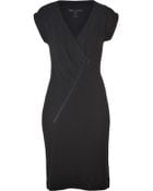 Marc By Marc Jacobs Anthracite Rosasite Knit Dress - Lyst