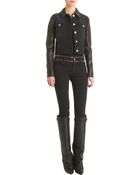 Givenchy Zip Waist Skinny Jean - Lyst