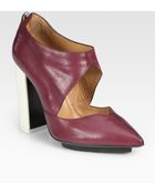 3.1 Phillip Lim Kadie Leather Cutout Pumps - Lyst