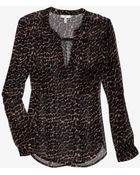 Joie Adana Leopard Print Blouse - Lyst