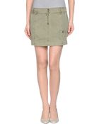 Quiksilver Mini Skirt - Lyst
