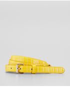 Ann Taylor Perfect Exotic Skinny Belt - Lyst