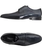 Dolce & Gabbana Laced Shoes - Lyst