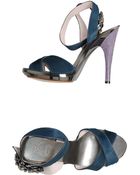 Emilio Pucci Platform Sandals - Lyst