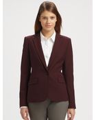 Theory Gabrielle Blazer - Lyst