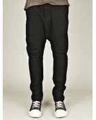 Rick Owens Mens Long Drawstring Trousers - Lyst