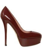 Semilla 140mm Patent Leather Pumps - Lyst