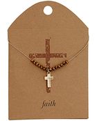Topshop Cross Ditsy Necklace - Lyst