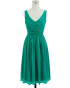 J.Crew Heidi Dress in Silk Chiffon - Lyst