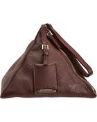 Jil Sander Square Evening Wristlet - Lyst