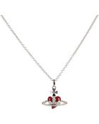 Vivienne Westwood Diamante Heart Pendant - Lyst