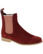 Asos Asos Alibi Suede Chelsea Ankle Boots - Lyst