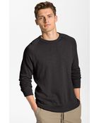 James Perse Crewneck Sweatshirt - Lyst