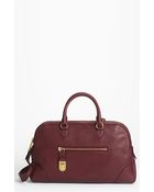 Marc Jacobs Venetia Leather Satchel - Lyst