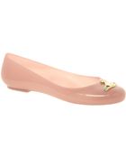 Melissa + Vivienne Westwood Anglomania Ballet Flats - Lyst