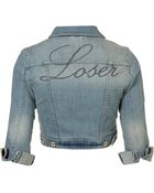 Moto Moto Loser Embroidered Jacket - Lyst