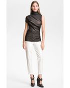 Alexander Wang Asymmetrical Shrink Wrap Top - Lyst