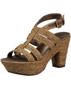 Stuart Weitzman Lanyard Platform Sandal - Lyst