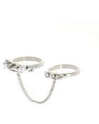 Asos Linked Finger Ring - Lyst