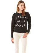 Zoe Karssen Creme De La Creme Sweatshirt - Lyst