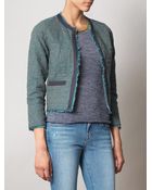MiH Jeans Drummer Herringbone Cotton-Blend Jacket - Lyst