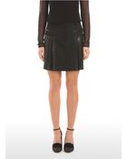 Alexander Wang Pleated Miniskirt - Lyst