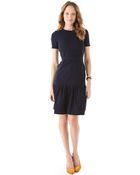 Preen By Thornton Bregazzi Two Tone Basset Dress - Lyst